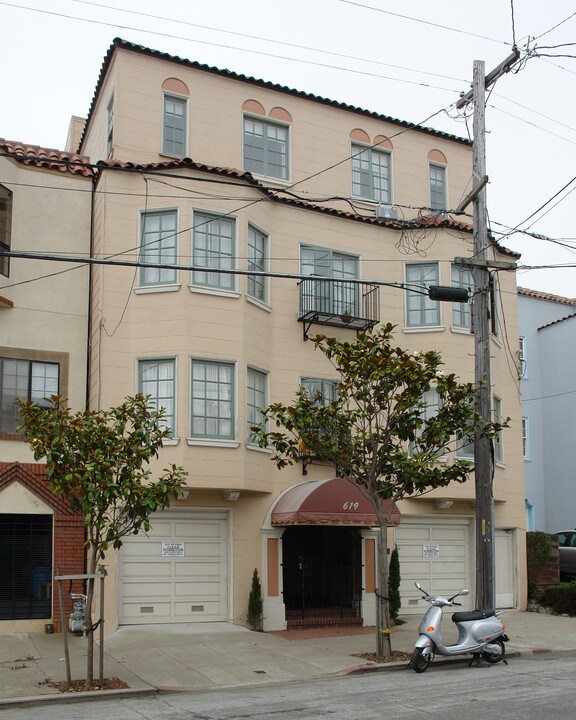 619 28th Ave in San Francisco, CA - Foto de edificio