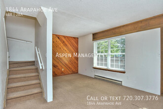 1844 Arapahoe Ave in Boulder, CO - Building Photo - Building Photo