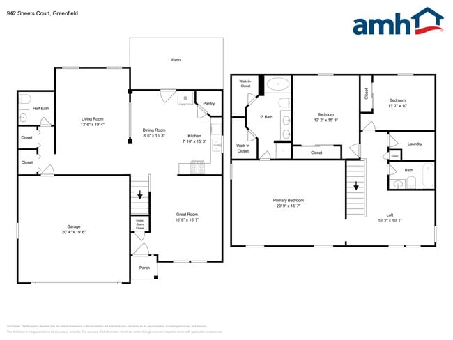 942 Sheets Ct in Greenfield, IN - Foto de edificio - Building Photo