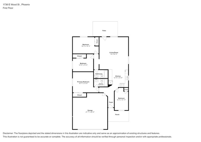 1736 E Wood St in Phoenix, AZ - Building Photo - Building Photo