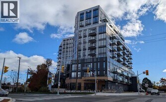 7439 Kingston Rd in Toronto, ON - Building Photo