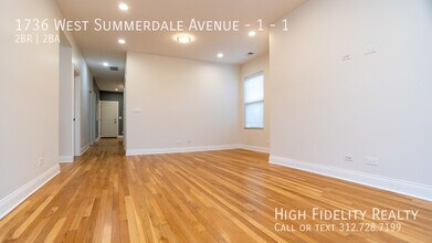 1736 W Summerdale Ave in Chicago, IL - Building Photo - Building Photo