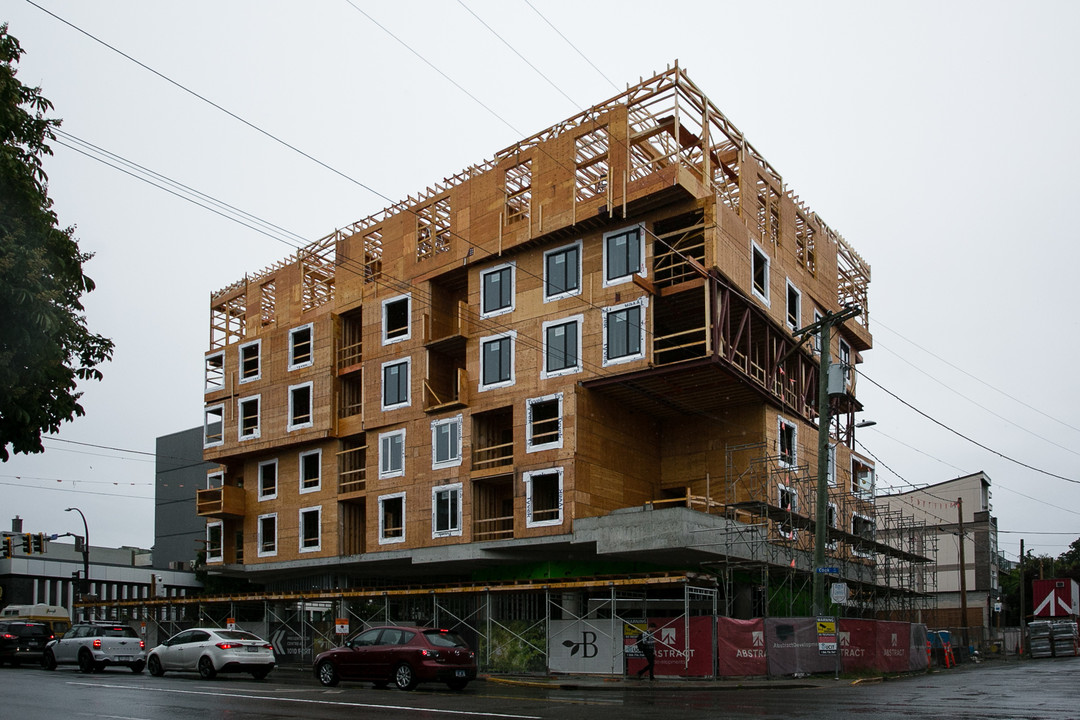 Black and White in Victoria, BC - Building Photo