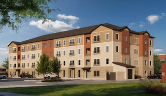 O Oak Lofts Crossing in Stafford, TX - Building Photo