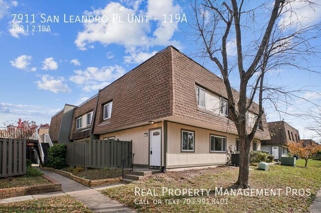 7911 San Leandro Pl in Alexandria, VA - Building Photo - Building Photo