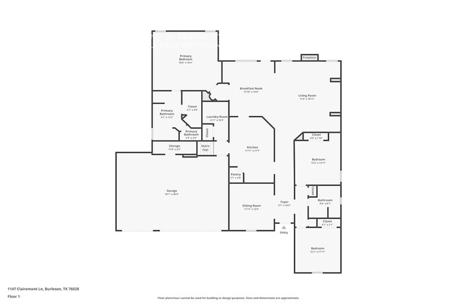 1147 Clairemont Ln in Burleson, TX - Building Photo - Building Photo
