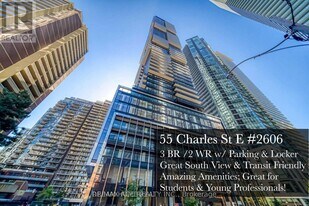 55 Charles St E in Toronto, ON - Building Photo