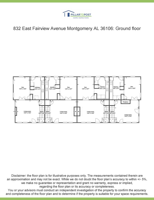 3010-3016 Le Bron Rd in Montgomery, AL - Building Photo - Floor Plan