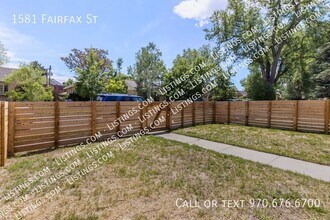 1581 Fairfax St in Denver, CO - Building Photo - Building Photo