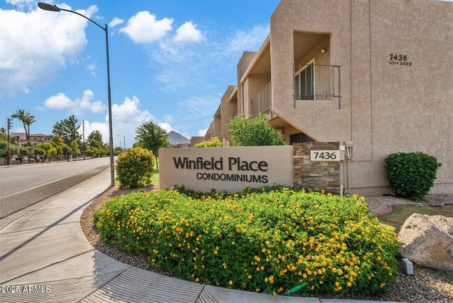 property at 7436 E Chaparral Rd