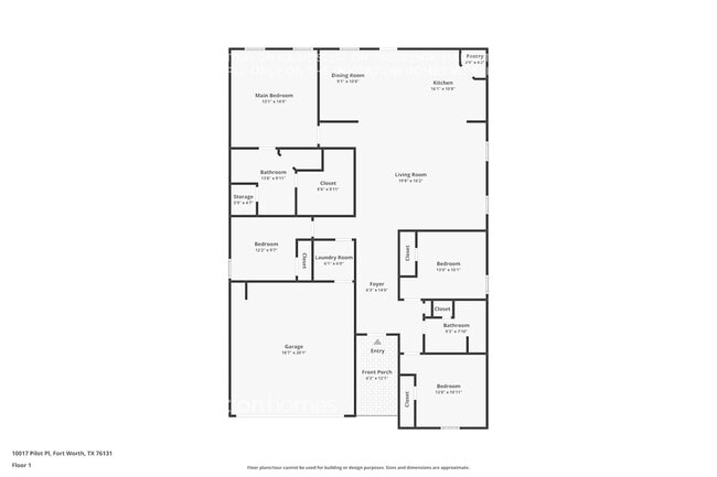 10017 Pilot Pl in Fort Worth, TX - Foto de edificio - Building Photo