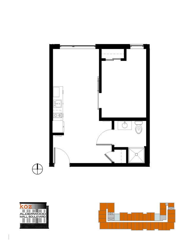 Koz on Alderwood in Lynnwood, WA - Building Photo - Floor Plan