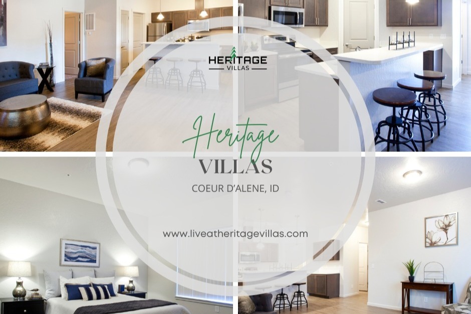 Heritage Villas in Coeur d'Alene, ID - Foto de edificio