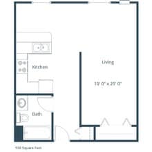 Village Park in Fargo, ND - Building Photo - Floor Plan