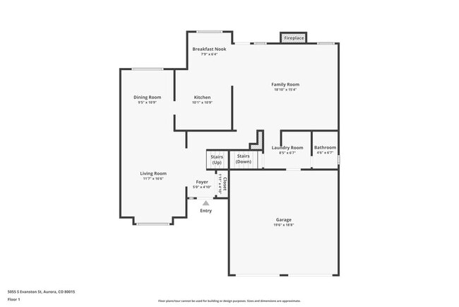 5055 S Evanston St in Aurora, CO - Building Photo - Building Photo