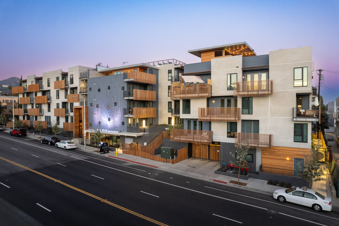 The Fitz on Fairfax in West Hollywood, CA - Foto de edificio