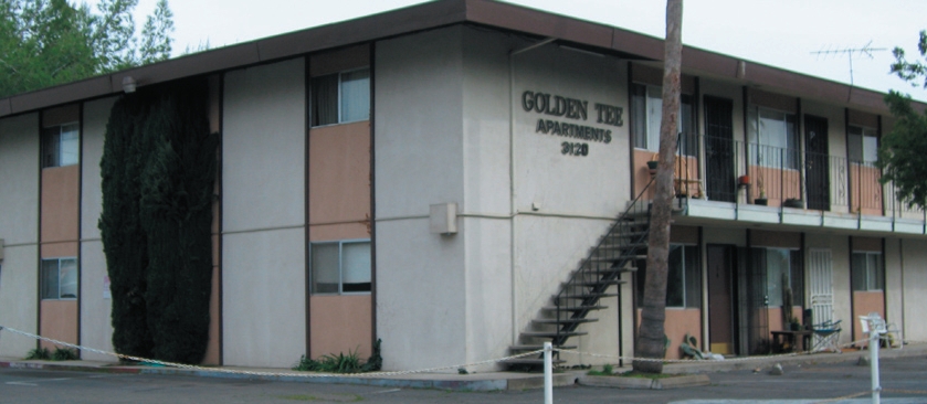 Golden Tee Apartments in Sacramento, CA - Building Photo