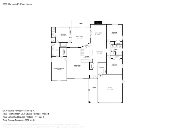 2883 Mandarin Pl in Palm Harbor, FL - Building Photo - Building Photo