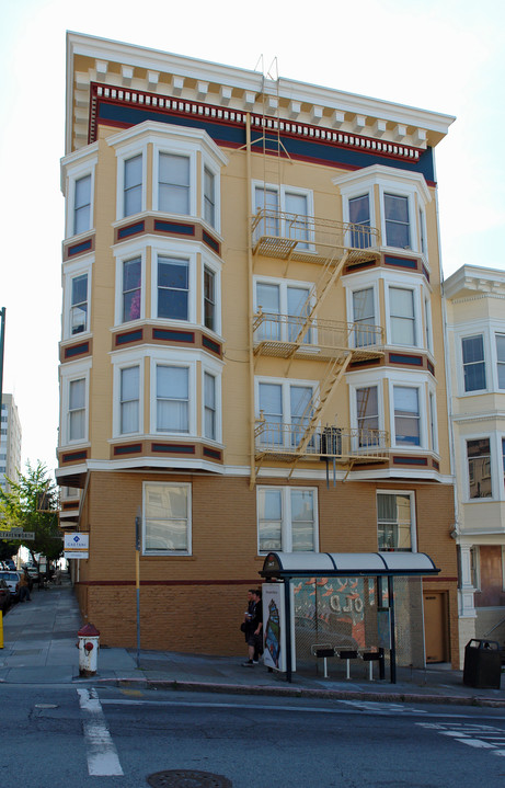 1385 Clay St in San Francisco, CA - Building Photo