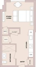 Habitat Residences in Los Angeles, CA - Foto de edificio - Floor Plan