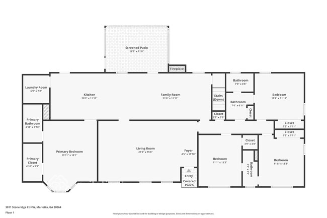 3011 Stoneridge Ct in Marietta, GA - Foto de edificio - Building Photo