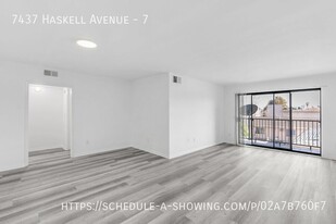 7437 Haskell Ave in Los Angeles, CA - Building Photo
