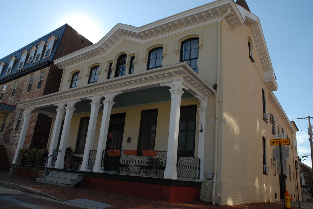 219 Hanover St in Annapolis, MD - Foto de edificio