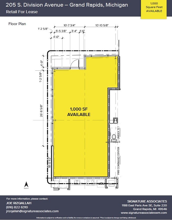 205 South Division in Grand Rapids, MI - Building Photo - Floor Plan