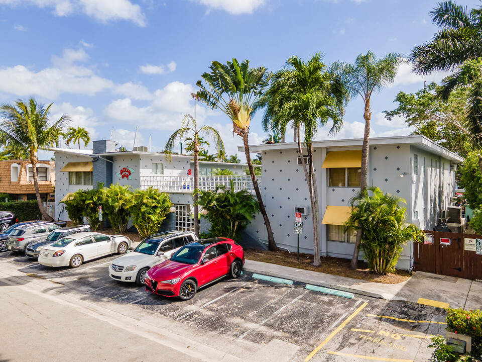 Aqua Mar in Fort Lauderdale, FL - Foto de edificio