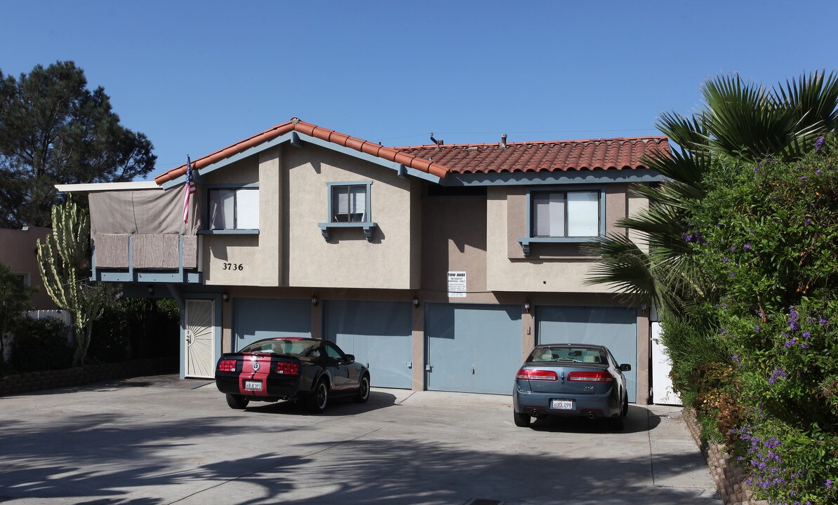 Palm Court in San Diego, CA - Building Photo