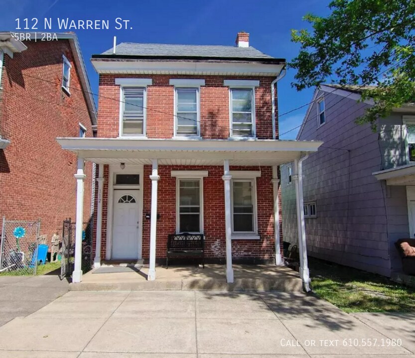 112 N Warren St in Pottstown, PA - Building Photo