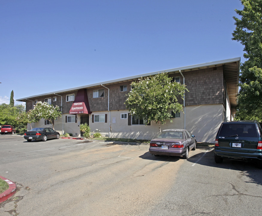 Marconi Apartments in Sacramento, CA - Building Photo