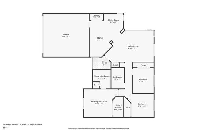 5004 Crystal Breeze Ln in North Las Vegas, NV - Building Photo - Building Photo