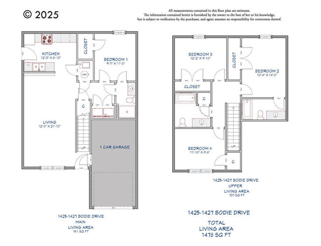 1427 Bodie Dr in Columbia, MO - Foto de edificio - Building Photo