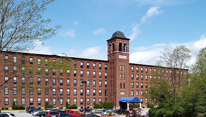 Border City Mills in Fall River, MA - Building Photo