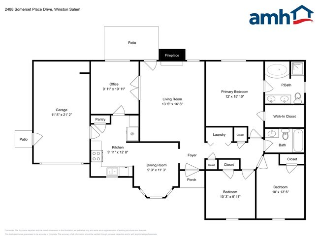 2488 Somerset Place Dr, Unit WAIT11 in Winston-Salem, NC - Foto de edificio - Building Photo
