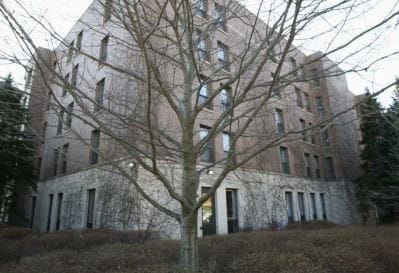 1855 Hinman Dorm in Evanston, IL - Foto de edificio