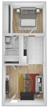 Skillman Flats in Roseville, MN - Foto de edificio - Floor Plan