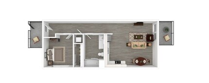 Backhouse Apartments in Chula Vista, CA - Foto de edificio - Floor Plan