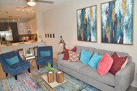 Spacious Living Rooms - Cadence Music Factory Apartments in Charlotte, North Carolina