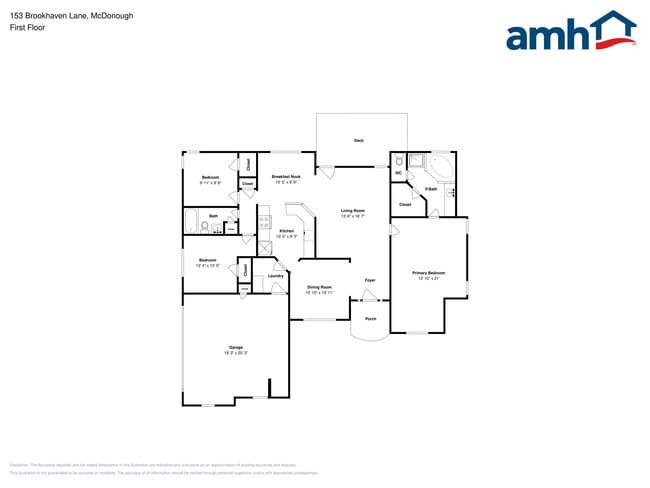 153 Brookhaven Ln in Mcdonough, GA - Foto de edificio - Building Photo