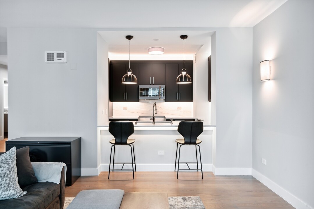 501 N Clinton St, Unit 204 in Chicago, IL - Building Photo