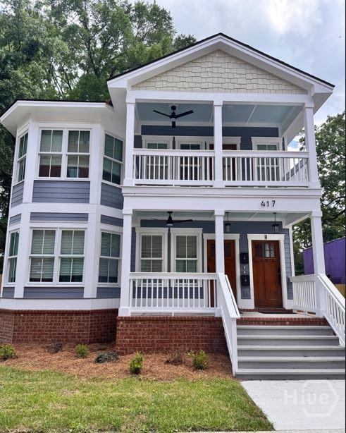 417 W 32nd St, Unit 417 W 32nd Street Unit#B in Savannah, GA - Foto de edificio
