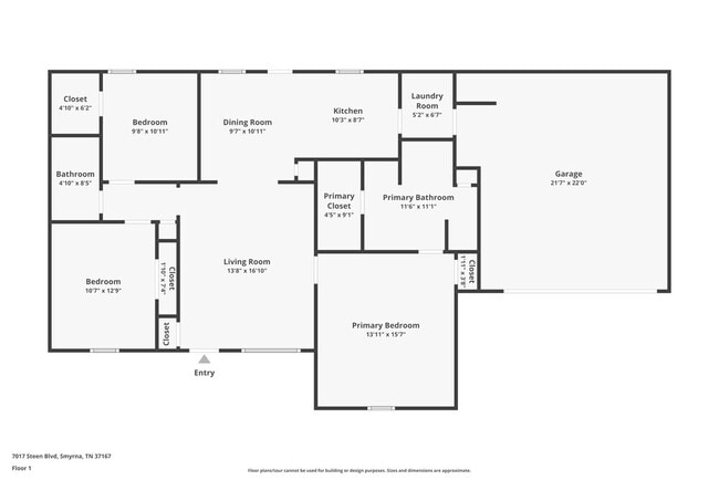 7017 Steen Blvd in Smyrna, TN - Foto de edificio - Building Photo