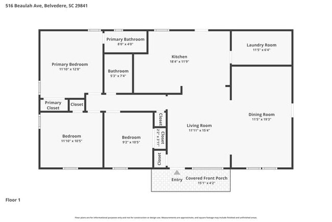 516 Beaulah Ave in North Augusta, SC - Building Photo - Building Photo