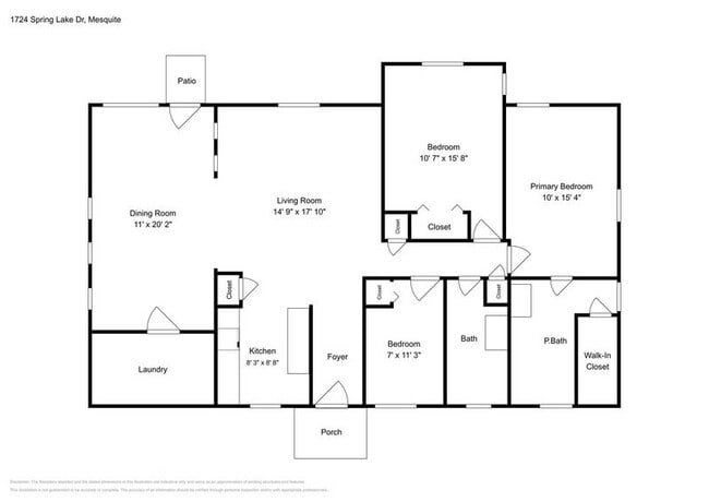 1724 Spring Lake Dr in Mesquite, TX - Building Photo - Building Photo