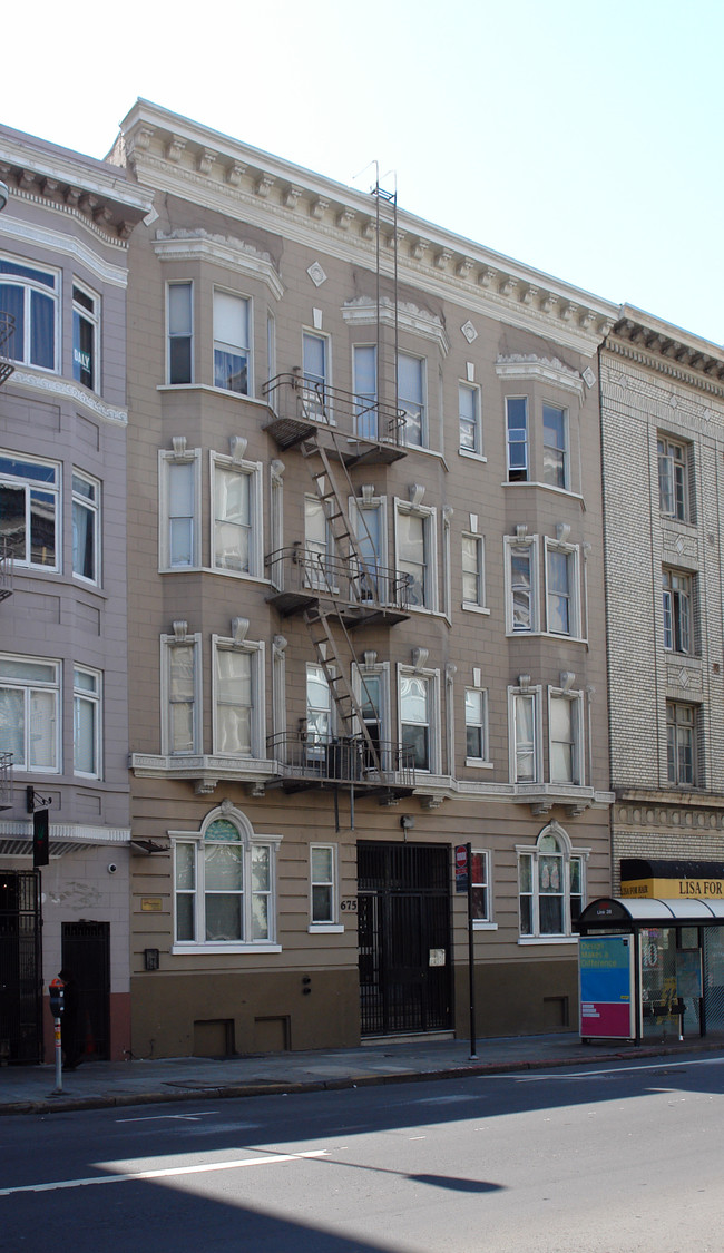 675 OFarrell in San Francisco, CA - Foto de edificio - Building Photo