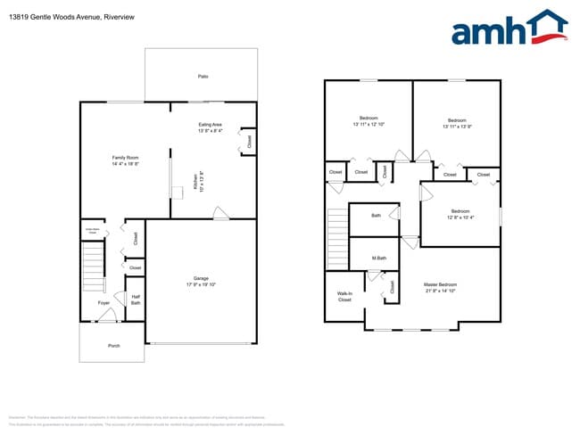 13819 Gentle Woods Ave in Riverview, FL - Foto de edificio - Building Photo