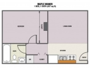 Maple Manor in Eugene, OR - Building Photo - Floor Plan