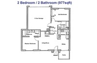 West Day Ranch in Bakersfield, CA - Foto de edificio - Floor Plan